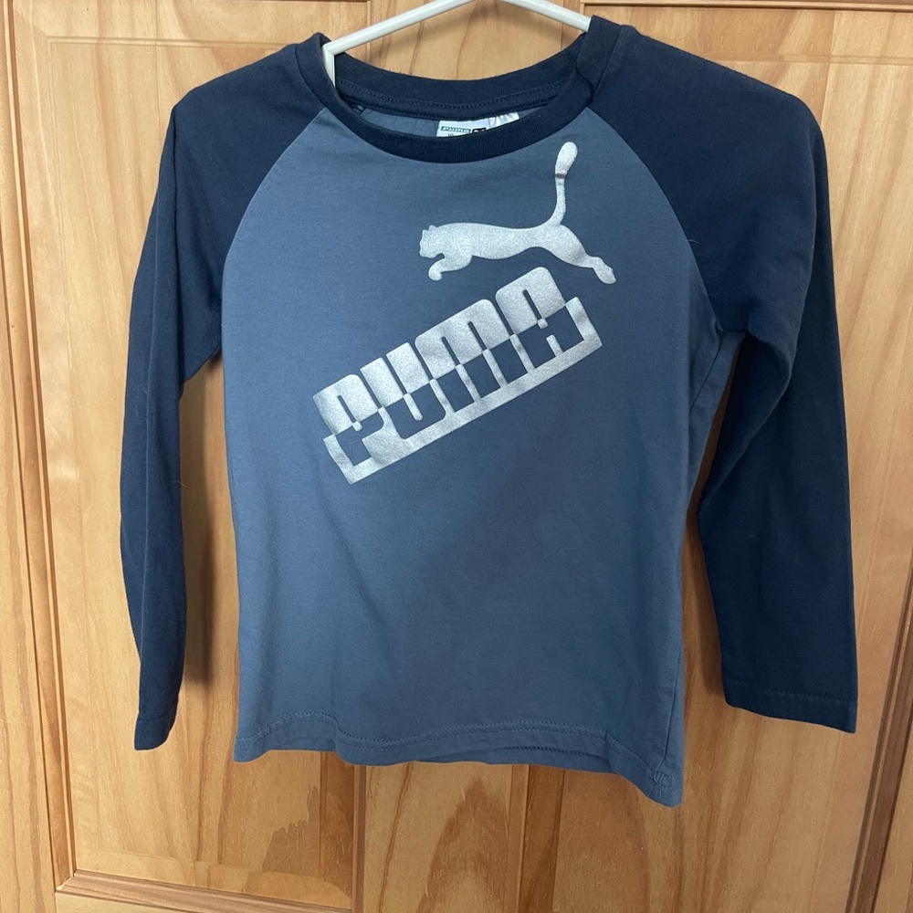 Like New, Boys Puma Size 4T Long Sleeve Shirt